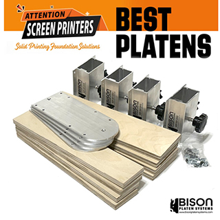 Aluminum Screen Printing Platen Pallet Bracket